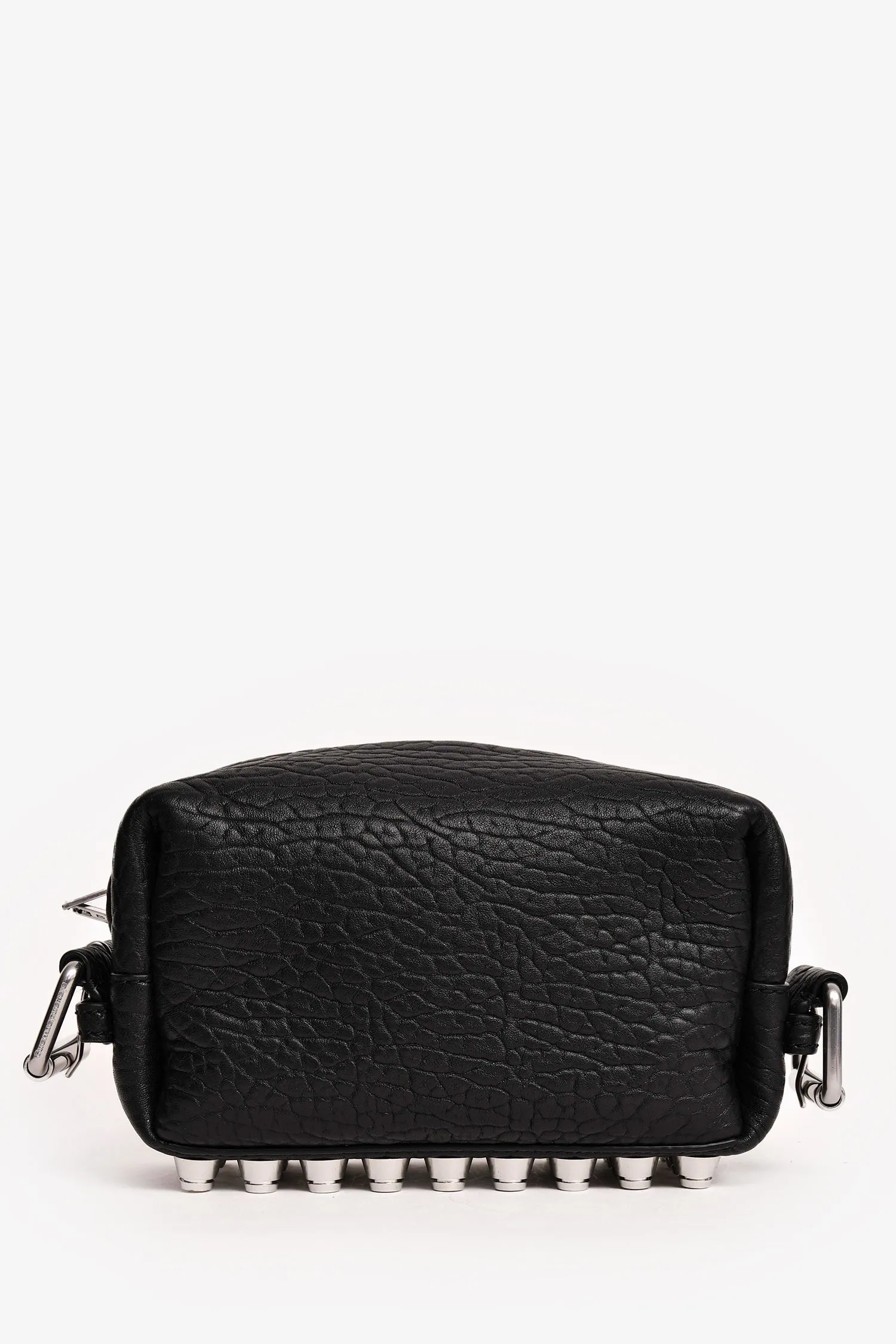 Alexander Wang Black Leather Ricco Shoulder Bag With Strap
