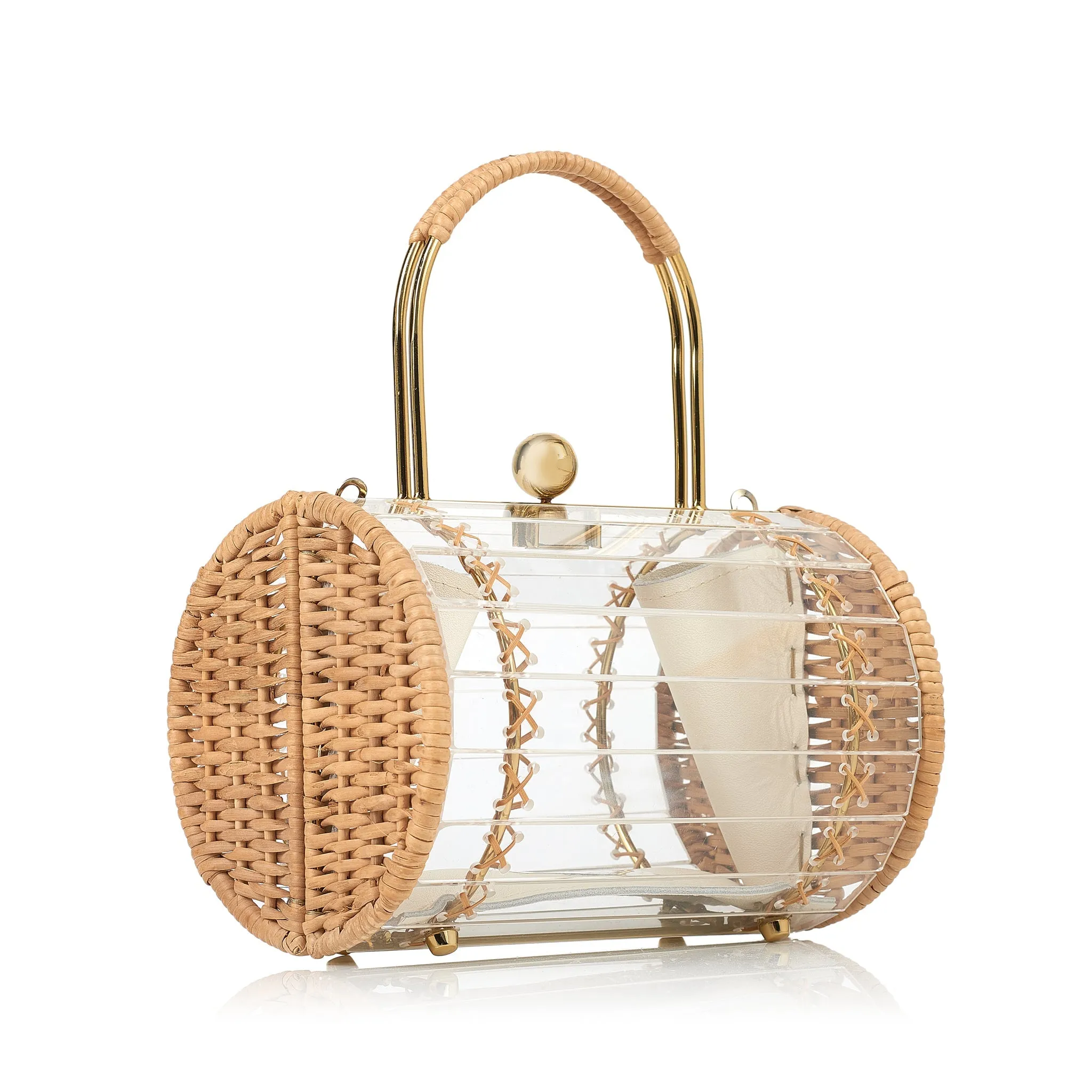 Alix Gold Bag Crystal