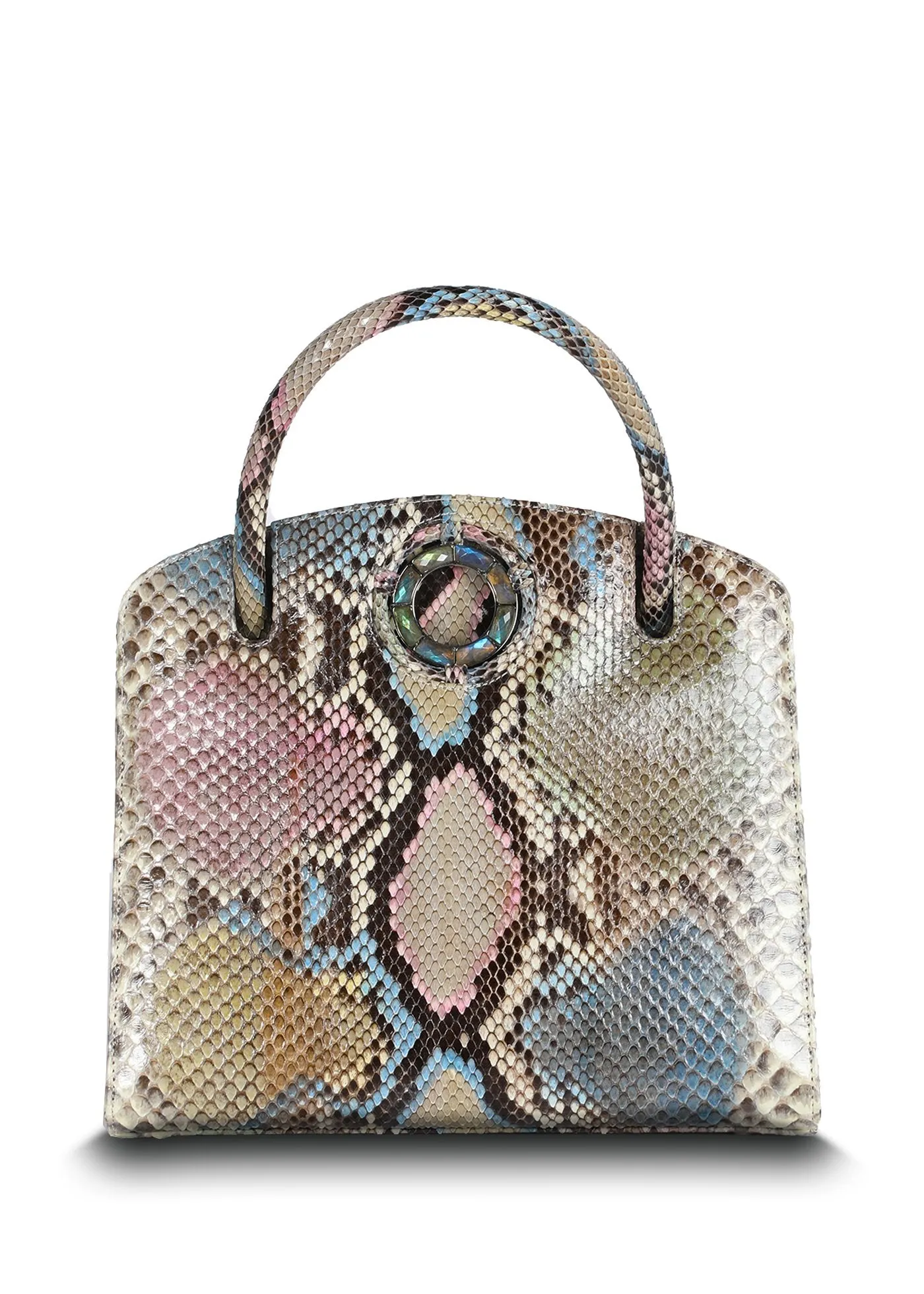 Annette Top Handle, Pastel Multi, Labradorite