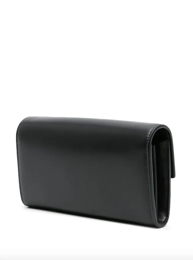 Balmain B-Buzz wallet on chain-calfskin