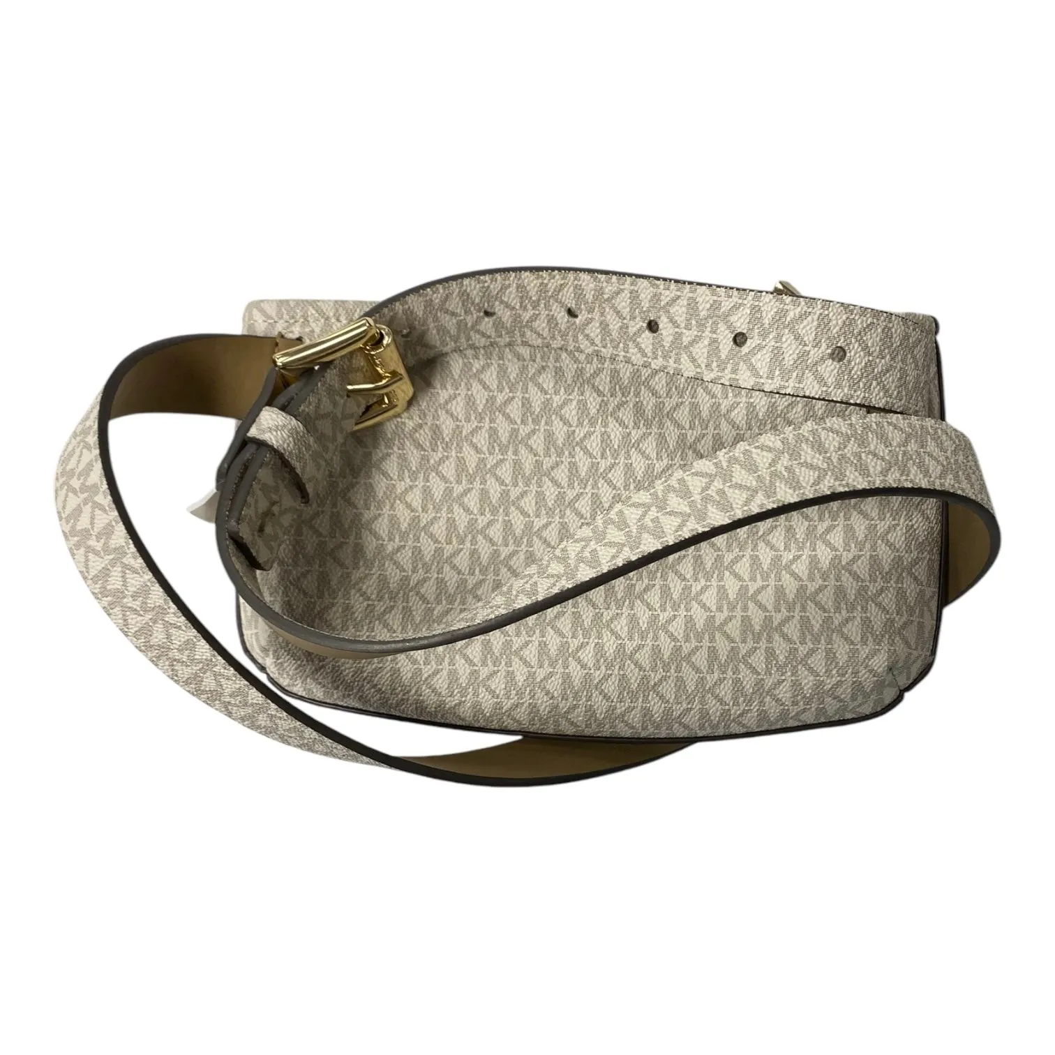 Belt Bag Designer By Michael Kors In White, Size:Large