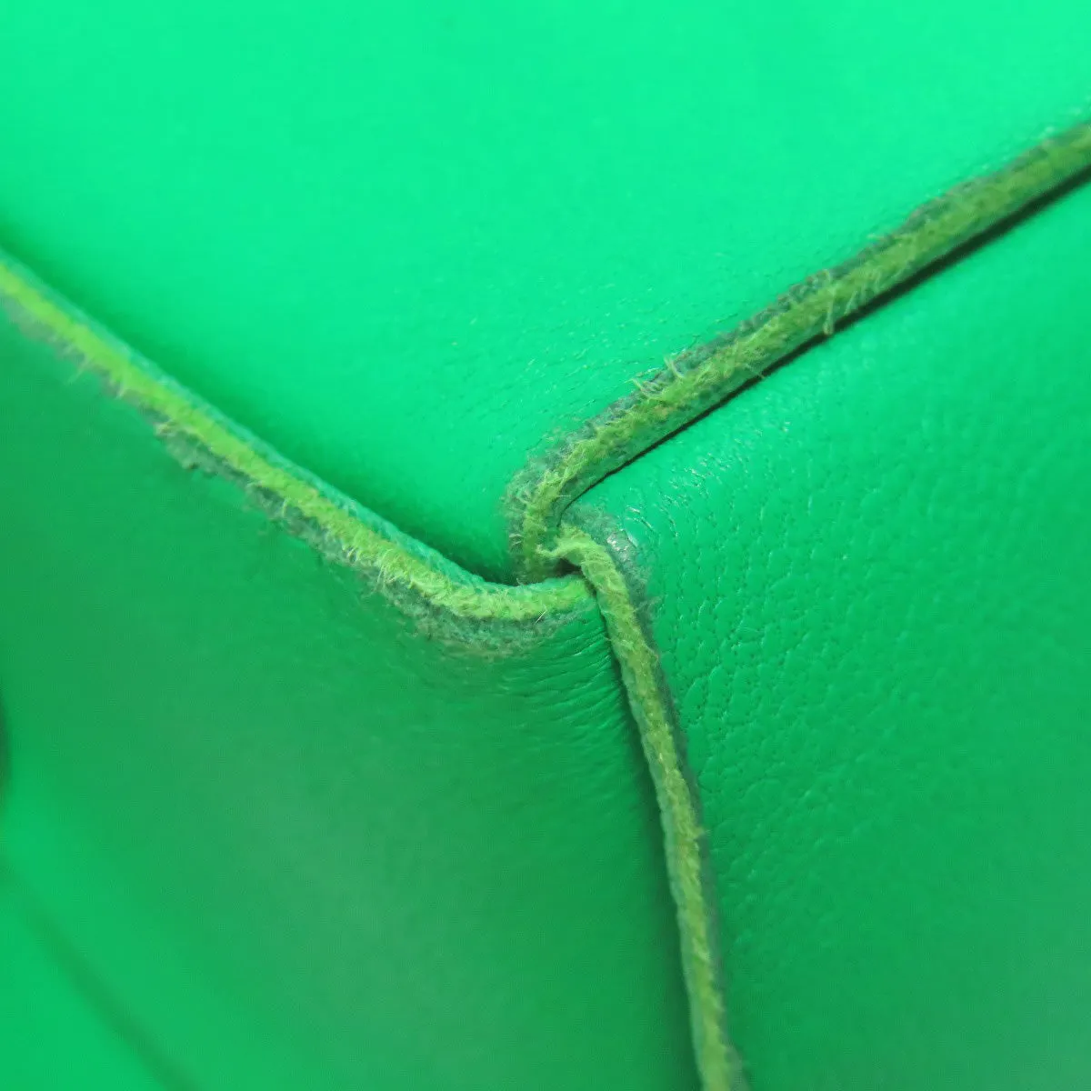 BOTTEGAVENETA Shoulder Bag Calfskin green Cassette Mini Bucket