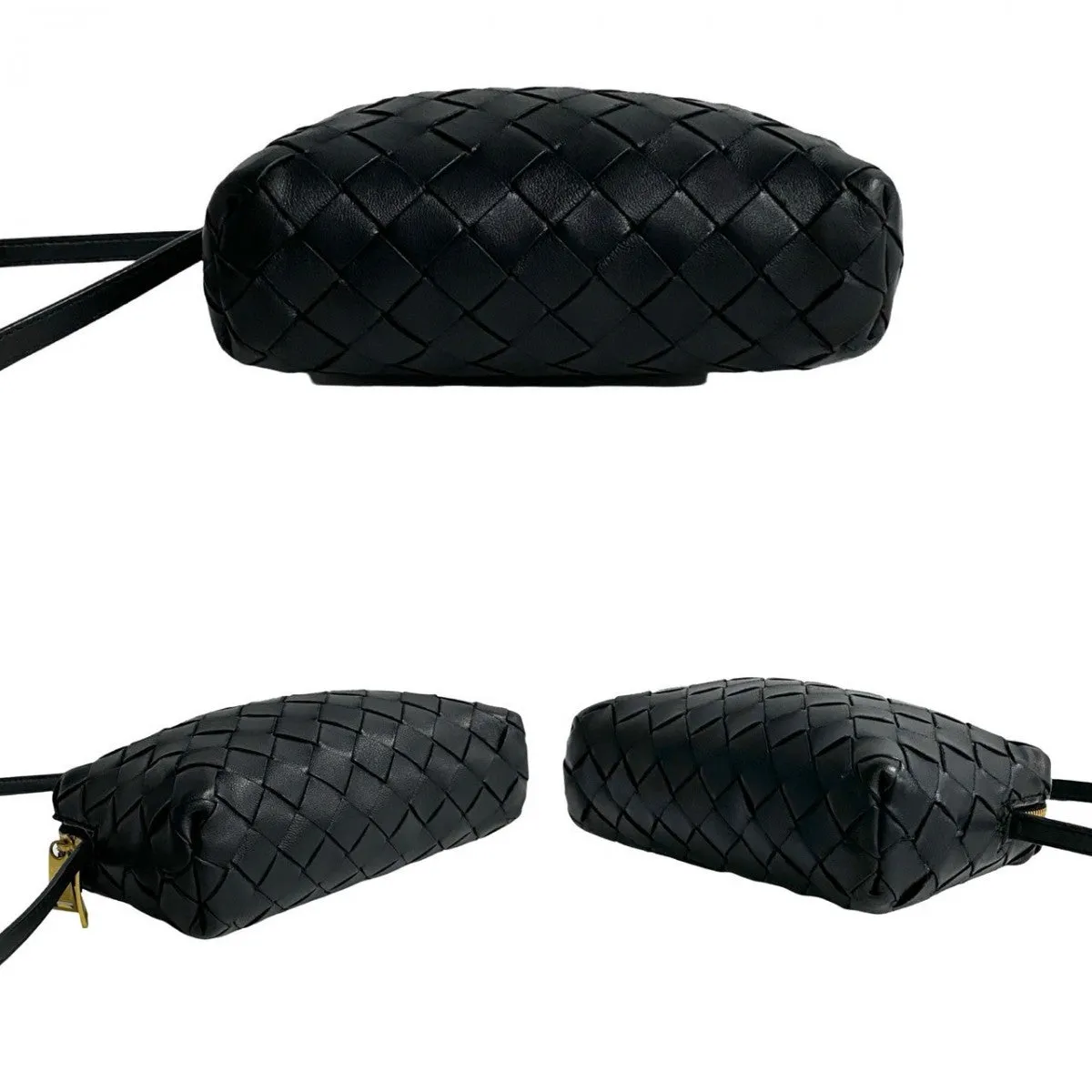 BOTTEGAVENETA Shoulder Bag leather black