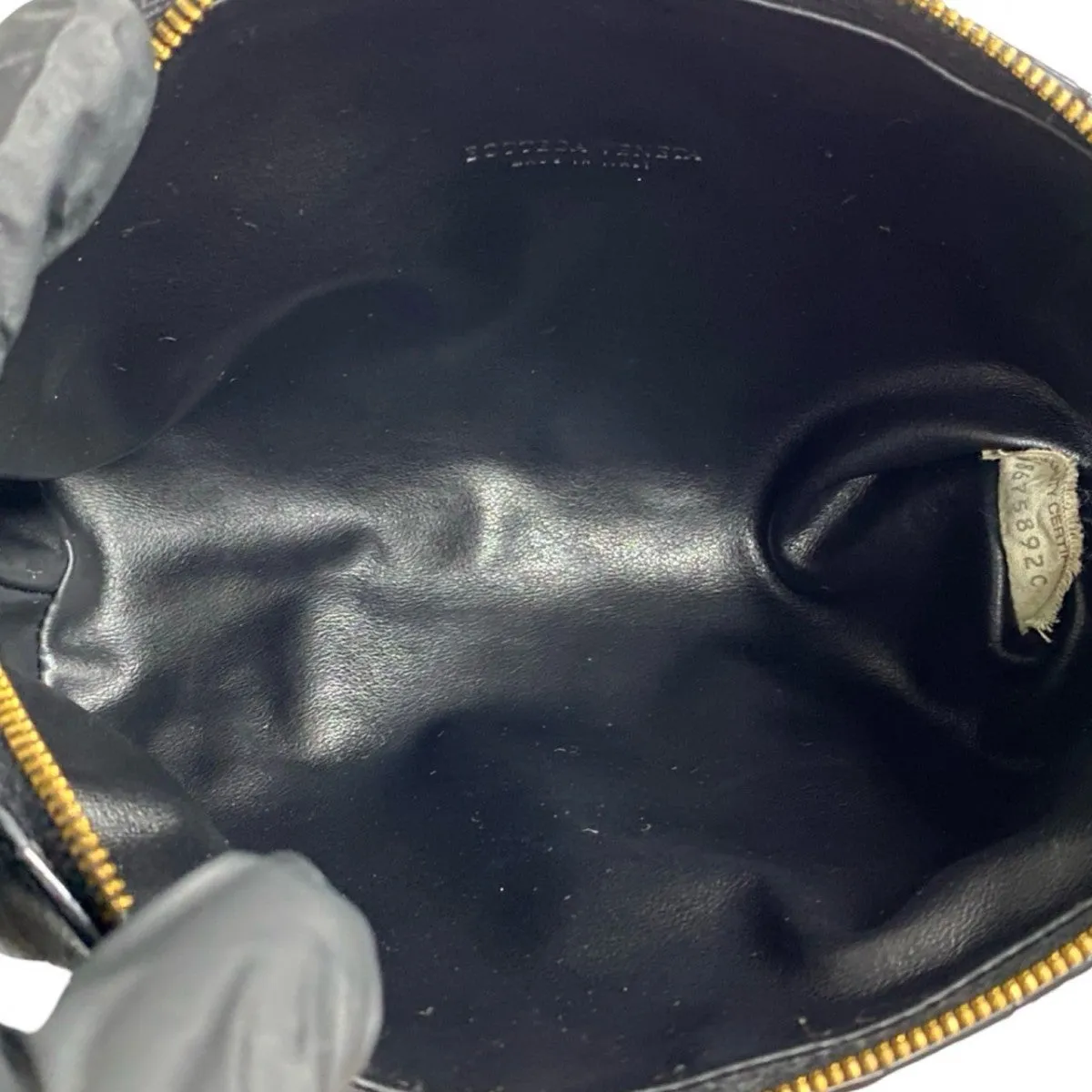 BOTTEGAVENETA Shoulder Bag leather black
