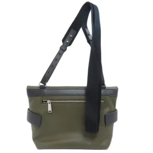 BOTTEGAVENETA Shoulder Bag PVC green logo Women Used