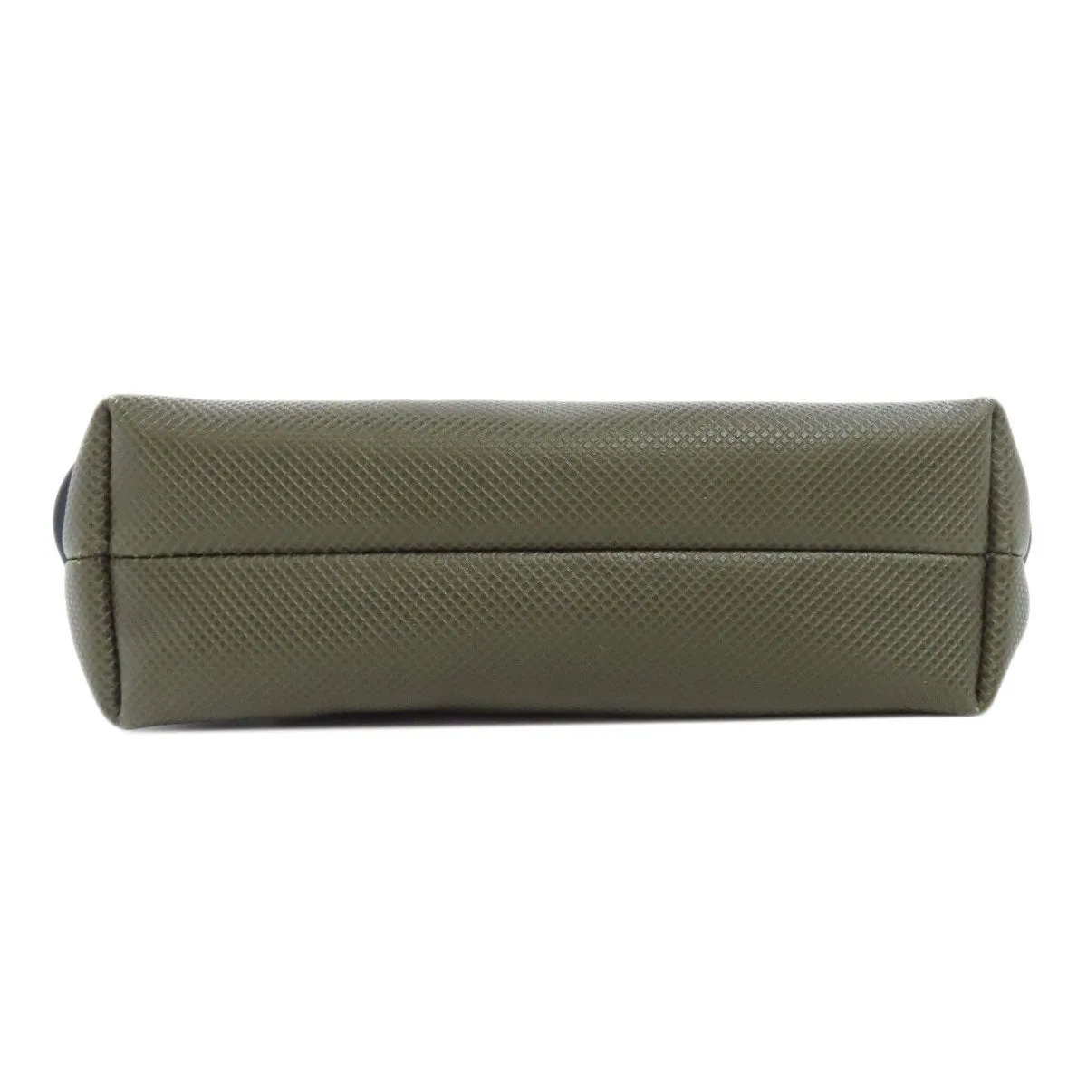BOTTEGAVENETA Shoulder Bag PVC green logo Women Used
