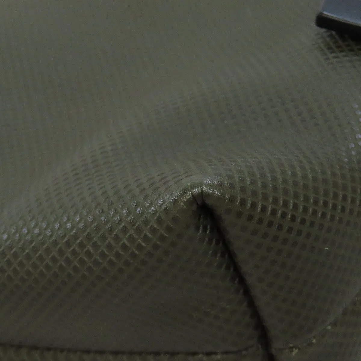 BOTTEGAVENETA Shoulder Bag PVC green logo Women Used