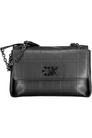 Calvin Klein Black Polyester Women Handbag
