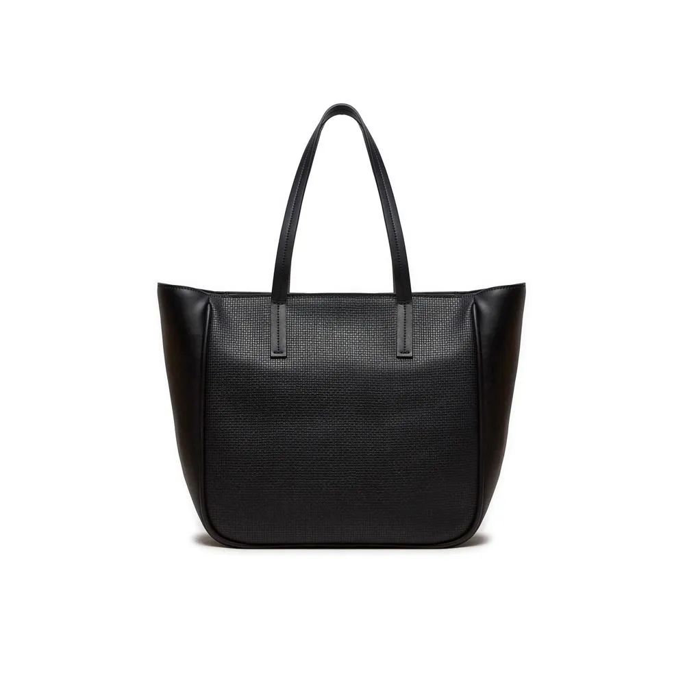Calvin Klein Black Synthetic Leather Handbag