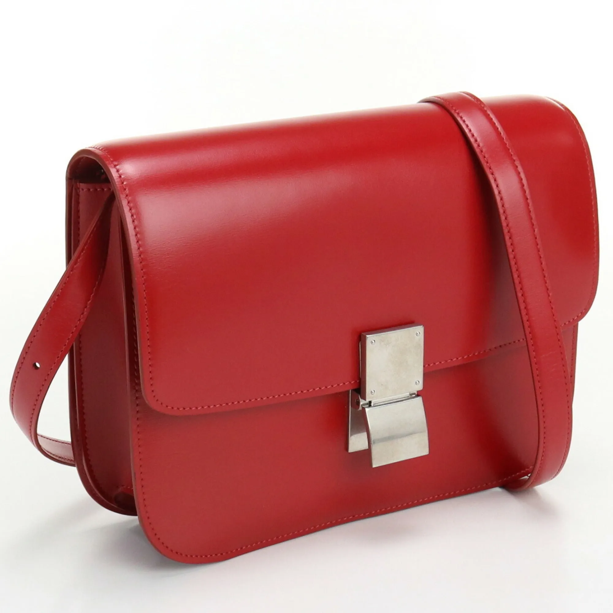 Celine Classic Medium Shoulder 192523 Bag Leather Ladies