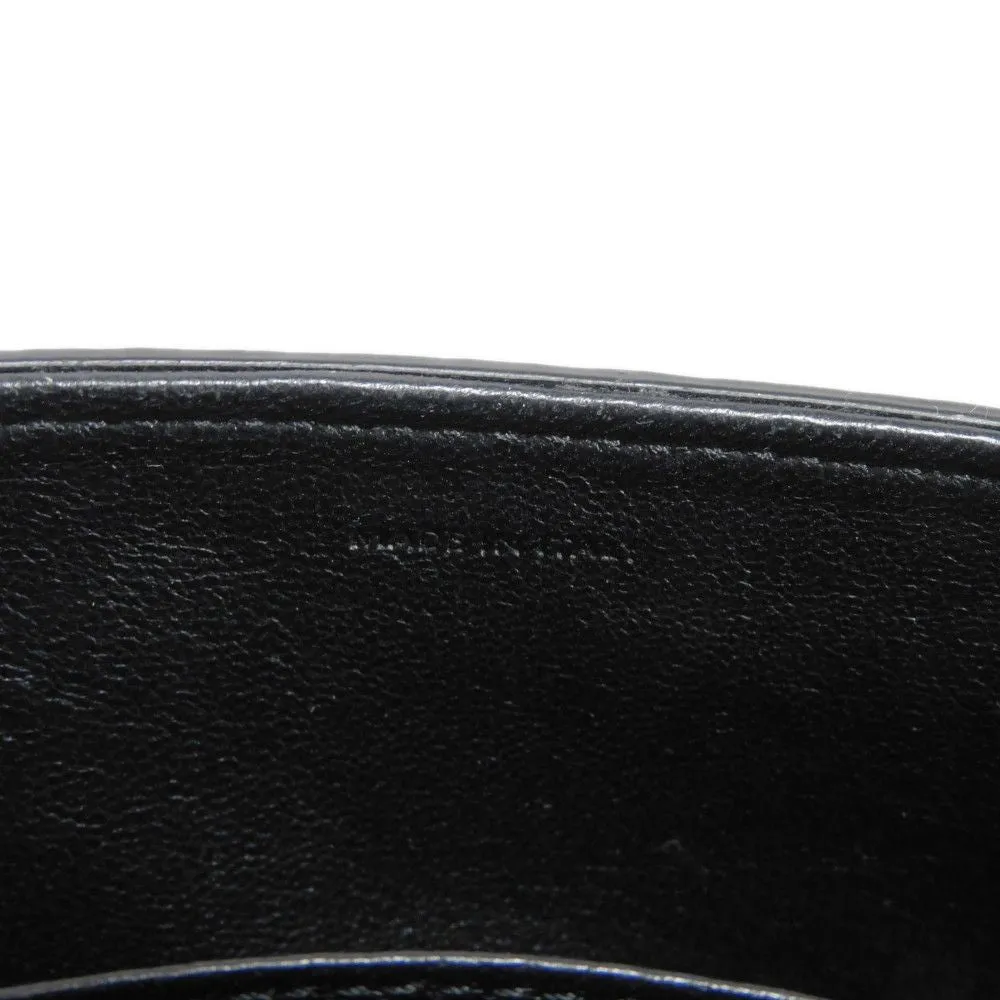 CELINE Shoulder Bag 190494BOE.38NO Karung leather black exotic Tassel small bag Women Used