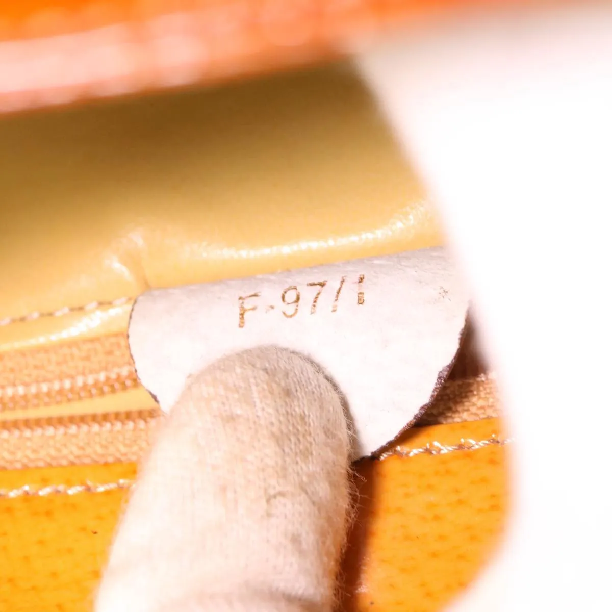 Celine Shoulder Bag Enamel Yellow  39621