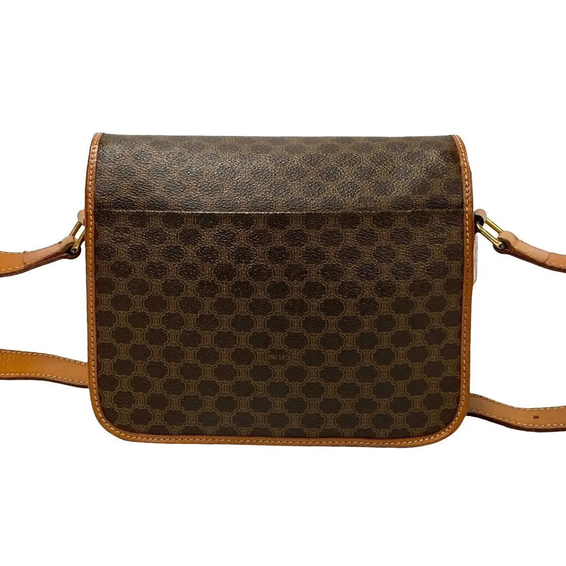 CELINE Shoulder Bag leather Brown