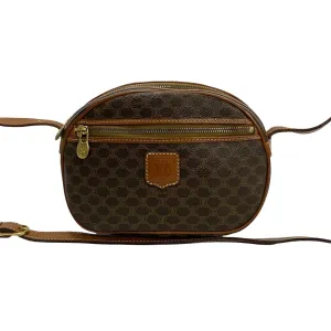 CELINE Shoulder Bag leather Brown
