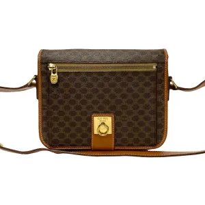 CELINE Shoulder Bag leather Brown