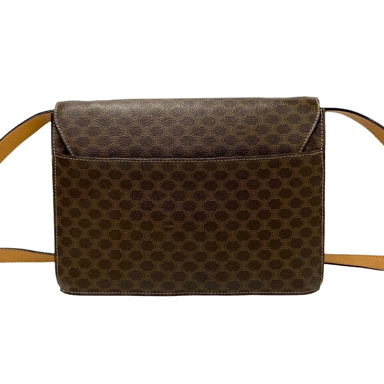 CELINE Shoulder Bag leather Brown