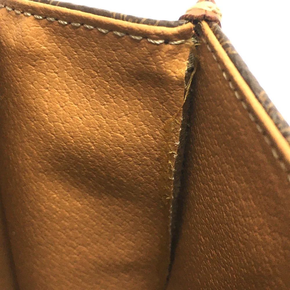 CELINE Shoulder Bag PVC / Leather Brown Macadam One handle Women Used