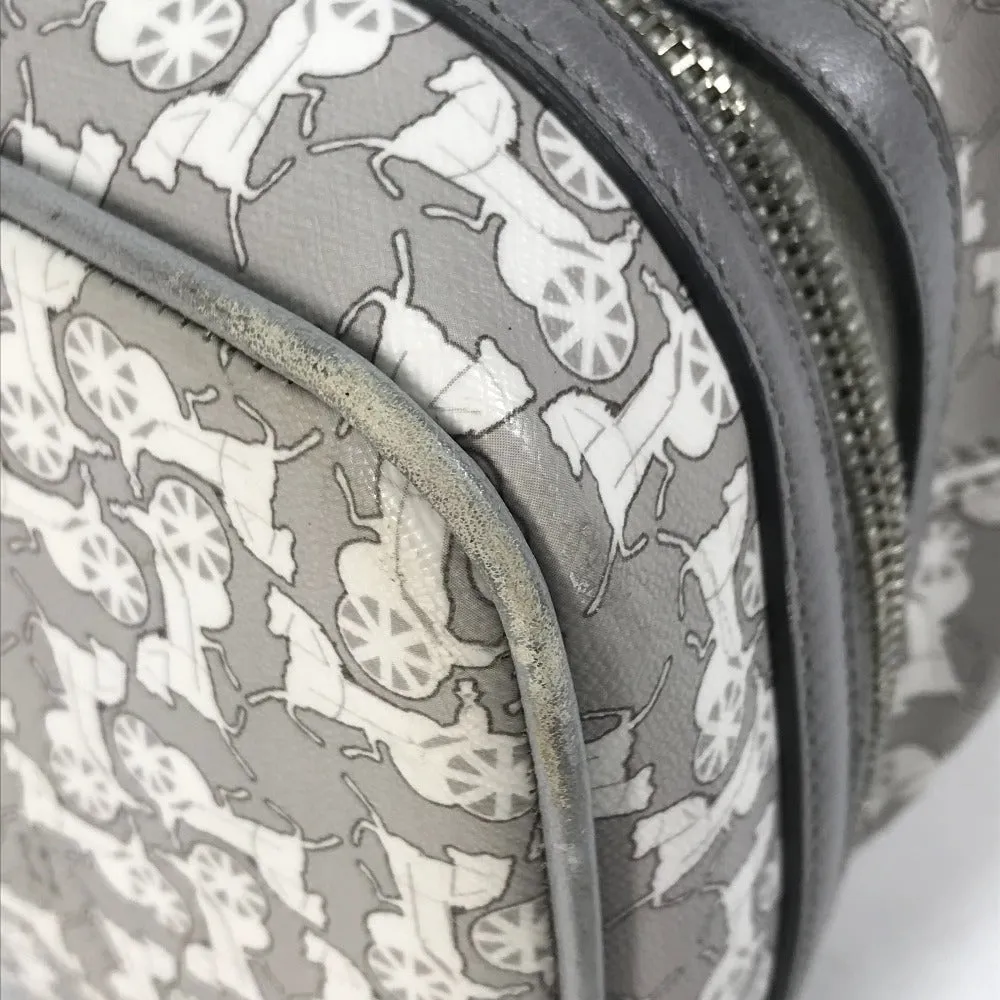 CELINE Shoulder Bag PVC / Leather gray Ai Tominaga collaboration Sulky Mothers bag Women Used
