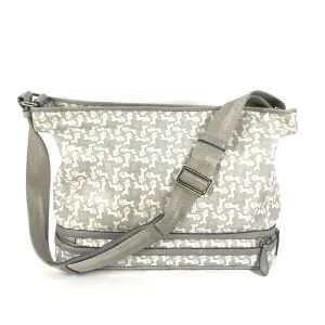 CELINE Shoulder Bag PVC / Leather gray Ai Tominaga collaboration Sulky Mothers bag Women Used