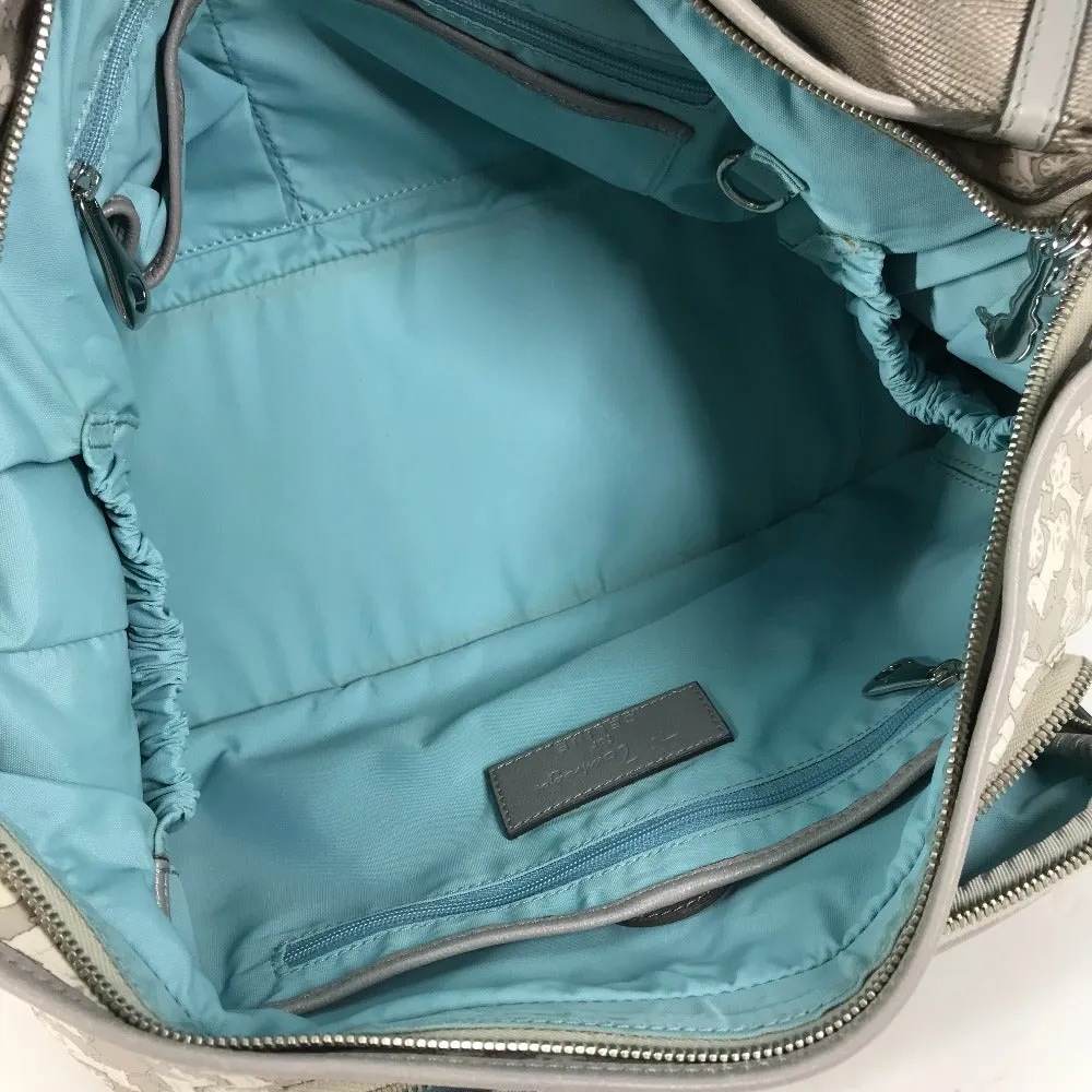 CELINE Shoulder Bag PVC / Leather gray Ai Tominaga collaboration Sulky Mothers bag Women Used