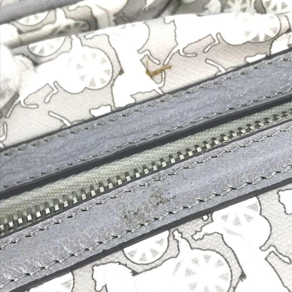 CELINE Shoulder Bag PVC / Leather gray Ai Tominaga collaboration Sulky Mothers bag Women Used