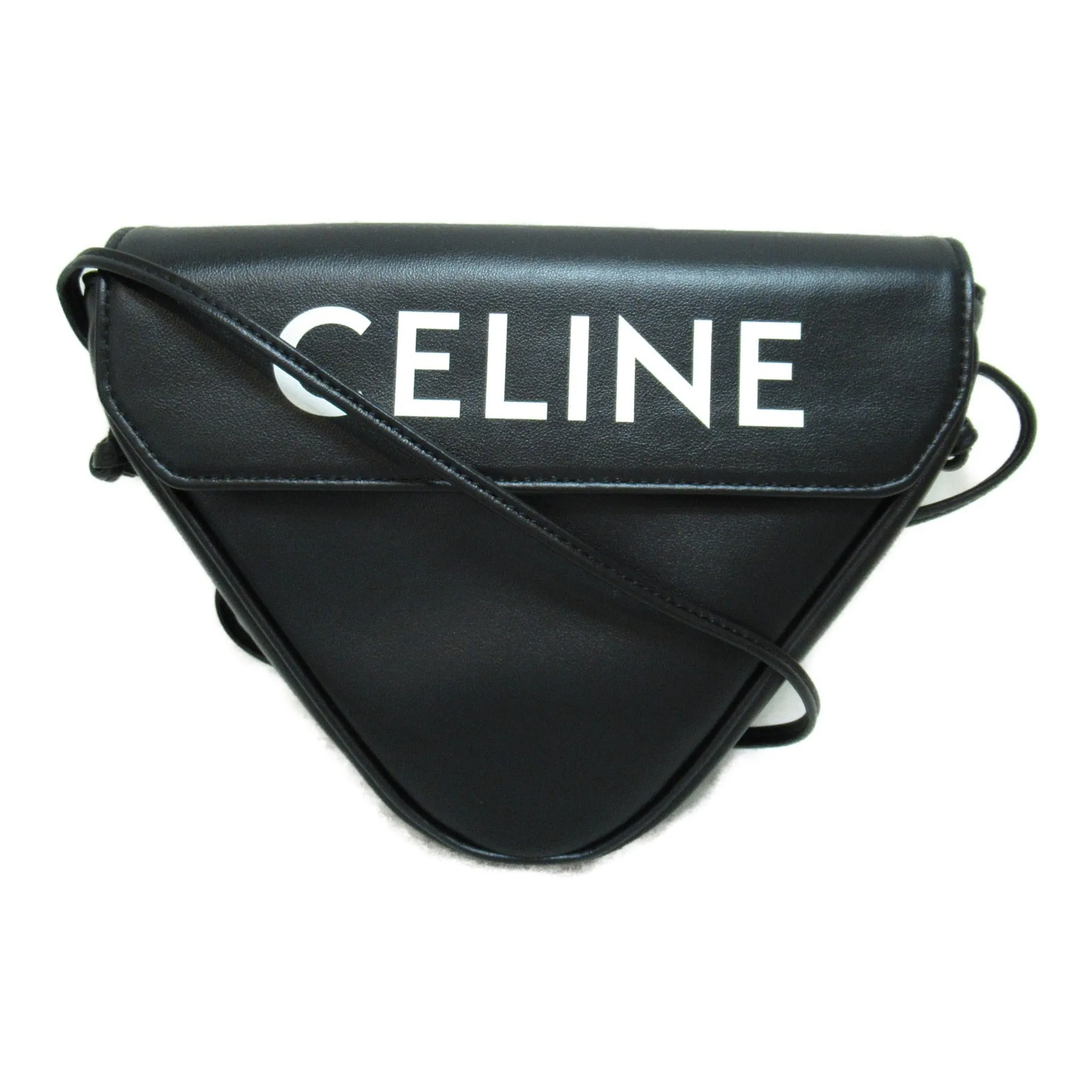 Celine Truck shoulder bag Black leather 195903DCS38SI