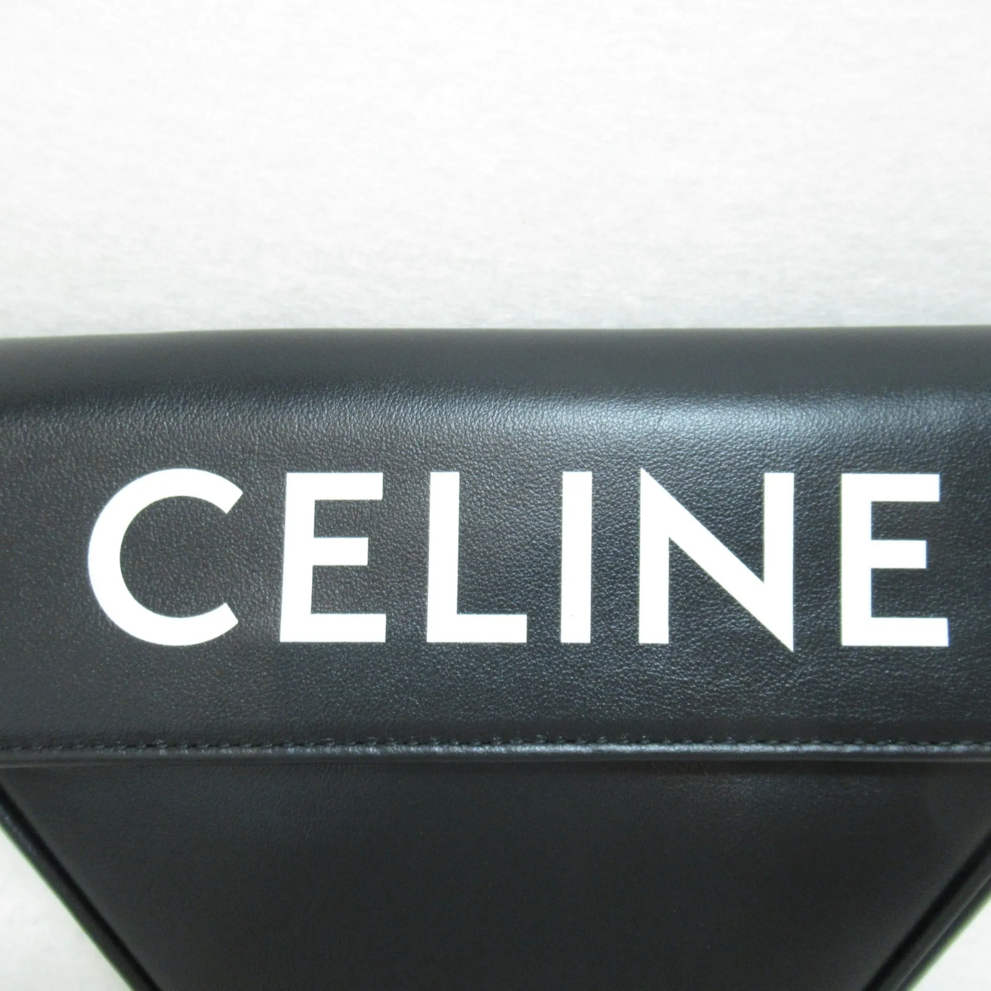 Celine Truck shoulder bag Black leather 195903DCS38SI