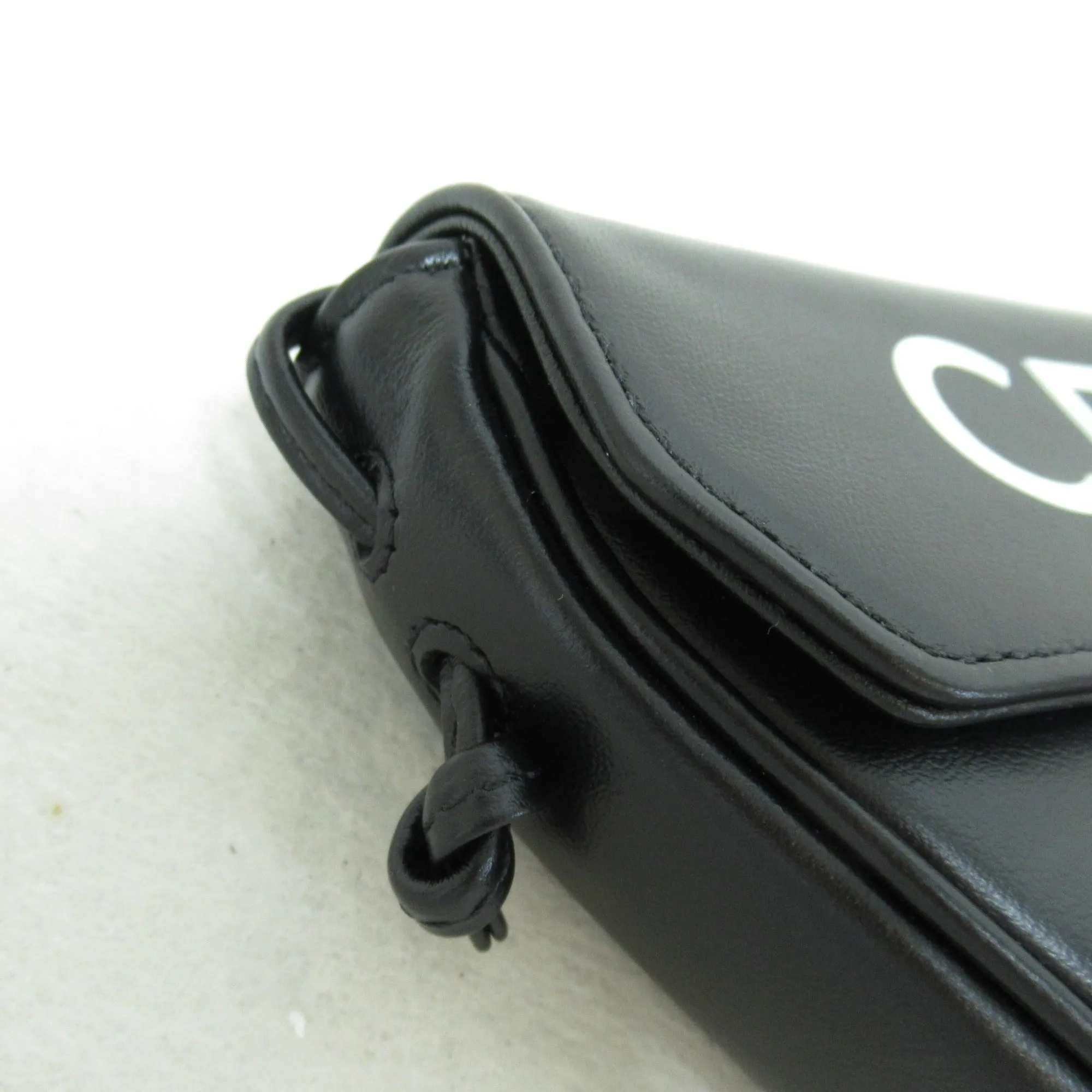 Celine Truck shoulder bag Black leather 195903DCS38SI