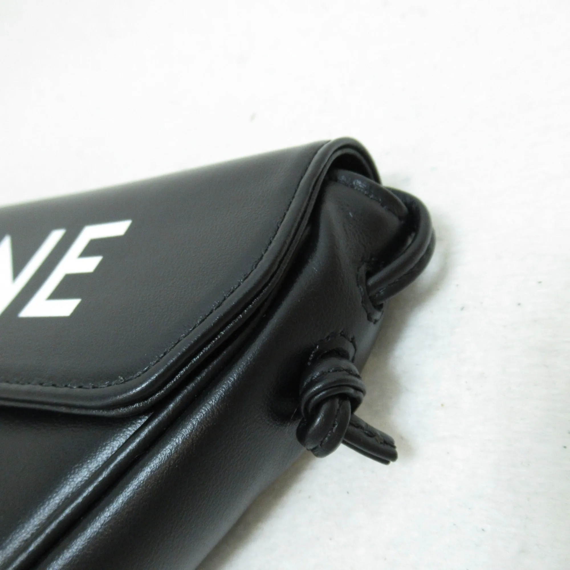 Celine Truck shoulder bag Black leather 195903DCS38SI