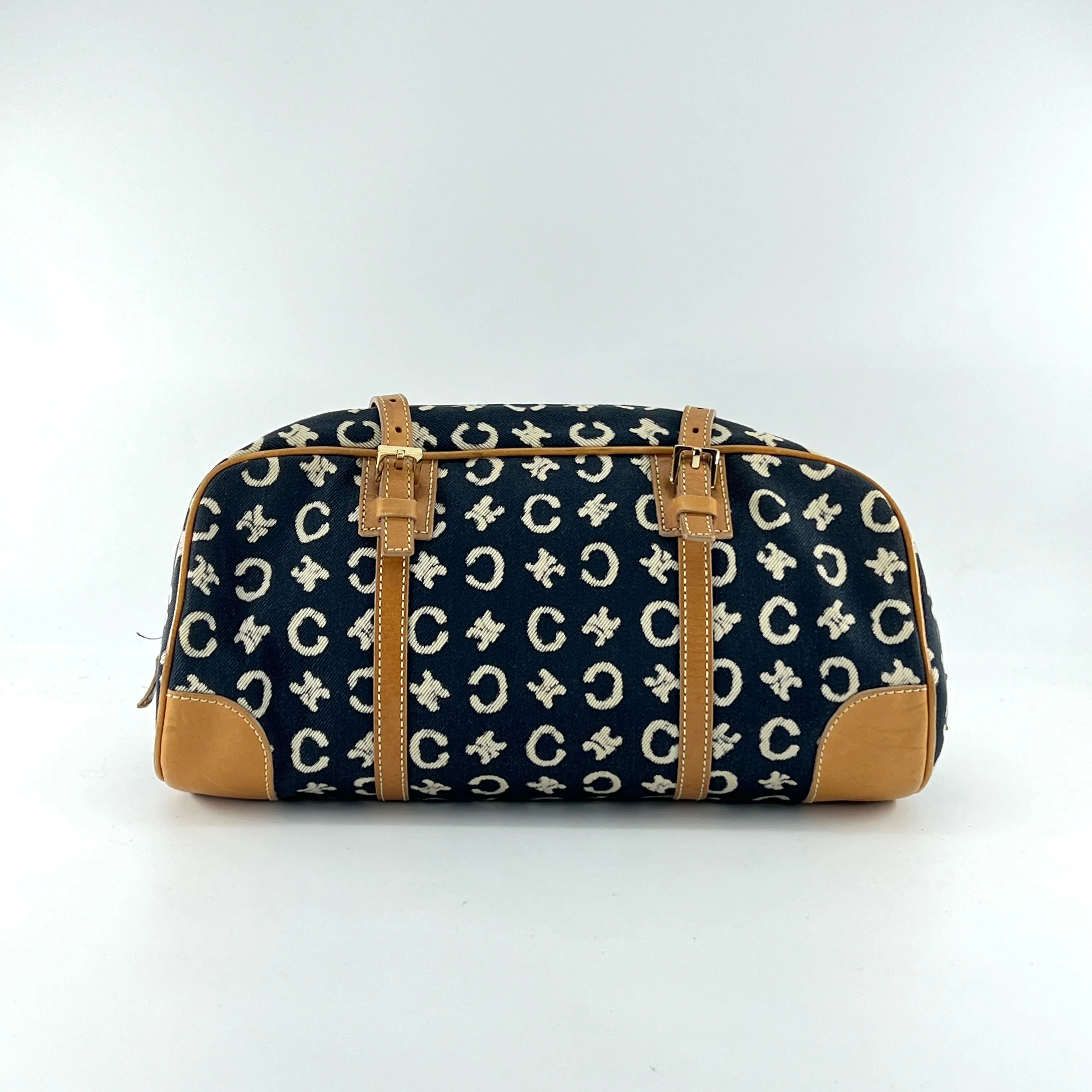 Celine Vintage Canvas Shoulder Bag