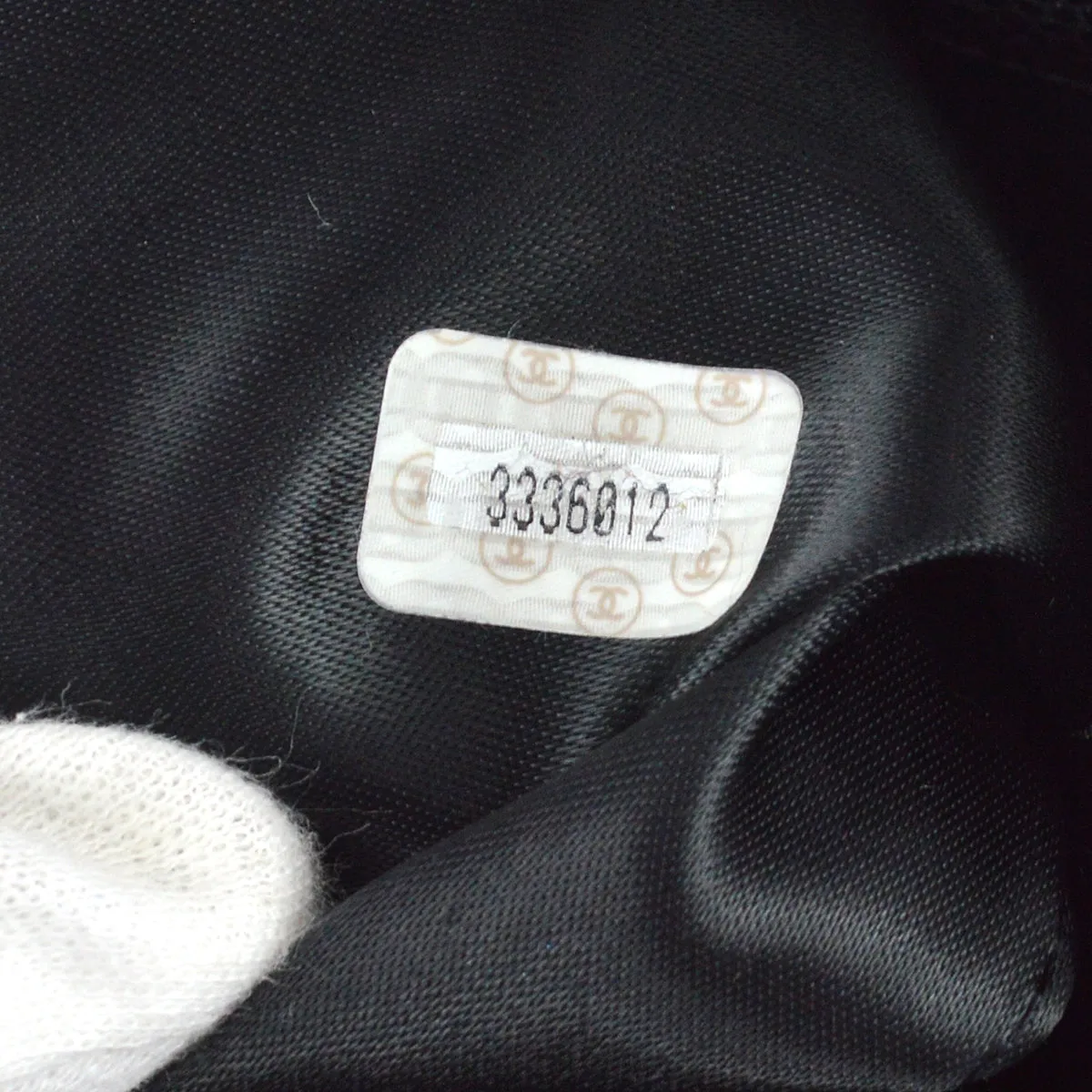 Chanel 1994-1996 Black Caviar Chain Shoulder Tote Bag