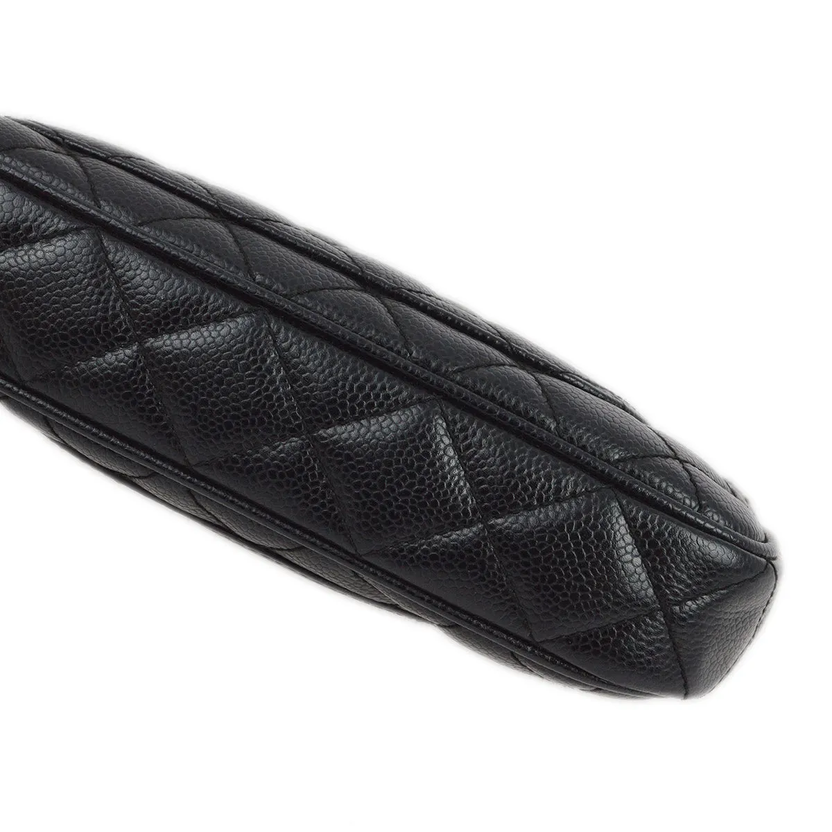 Chanel 2001-2003 Black Caviar Shoulder Bag