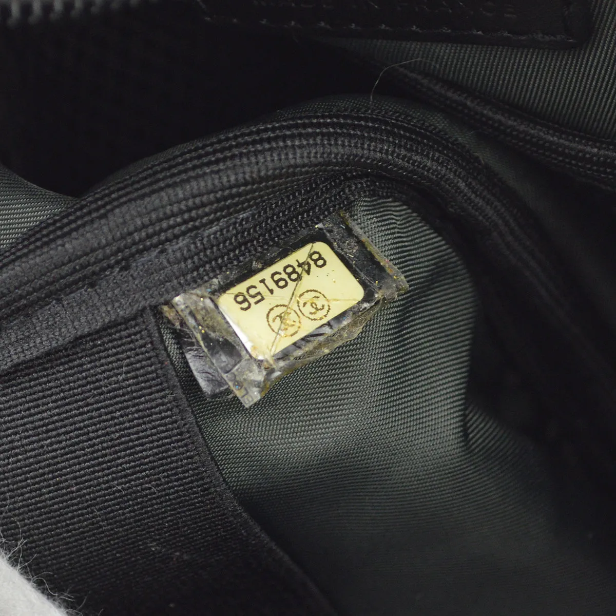 Chanel 2003-2004 Black Green Sport Line Bum Shoulder Bag