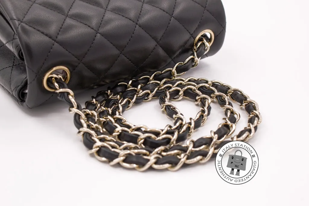 Chanel A35200 Y04059 Classic CC Flap Black   94305 Lambskin Mini Shoulder Bags Pbhw