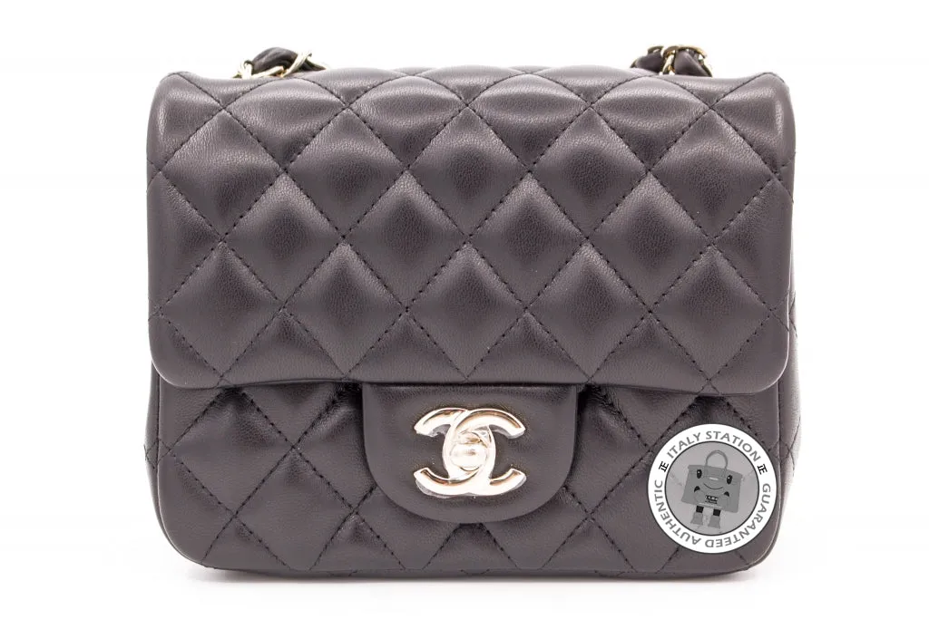 Chanel A35200 Y04059 Classic CC Flap Black   94305 Lambskin Mini Shoulder Bags Pbhw