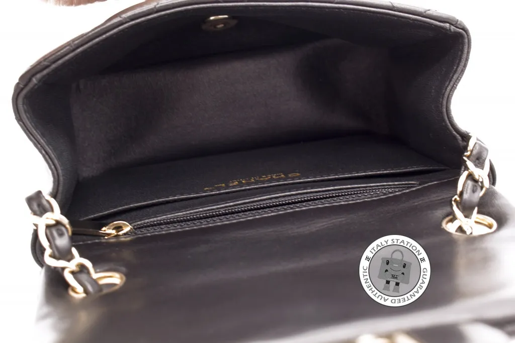 Chanel A35200 Y04059 Classic CC Flap Black   94305 Lambskin Mini Shoulder Bags Pbhw