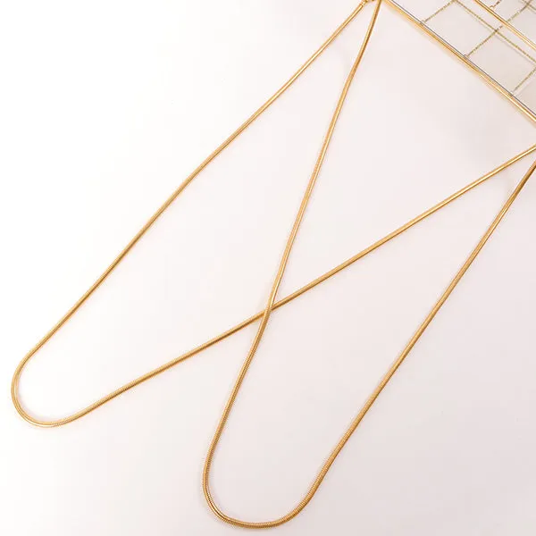 CHANEL Beads Chocolate Bar Logo Charm Chain Shoulder Bag Clear