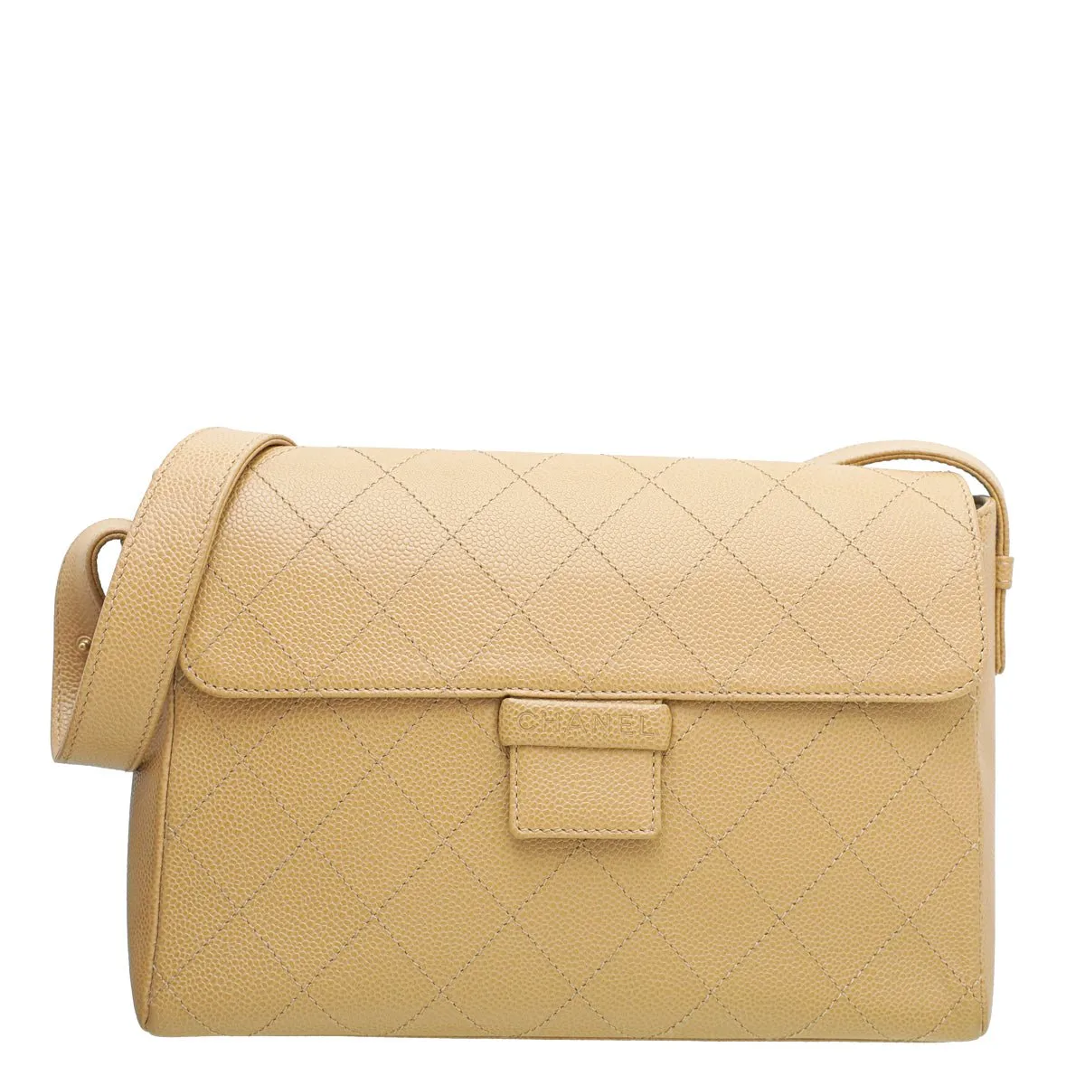 Chanel Beige Vintage Shoulder Bag