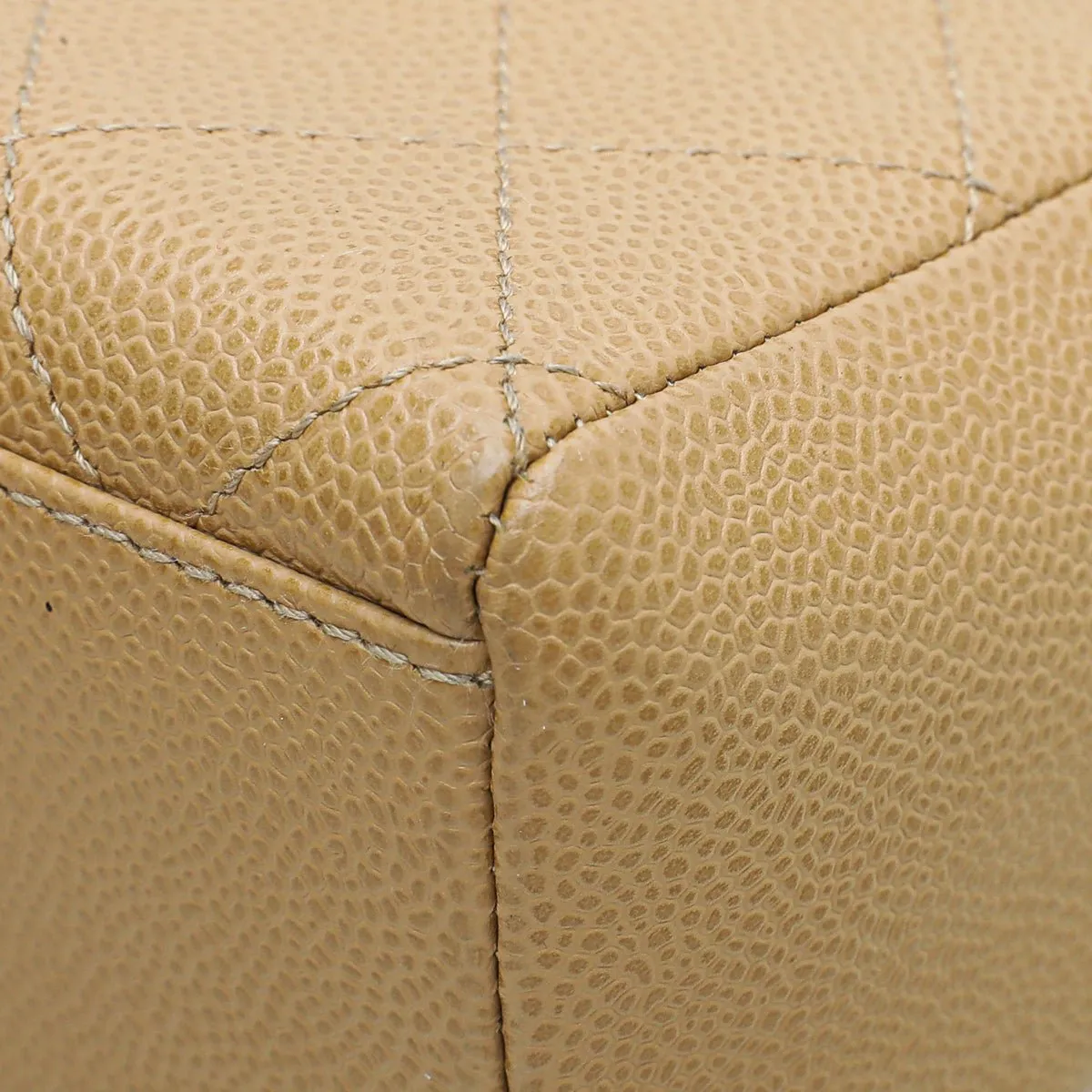 Chanel Beige Vintage Shoulder Bag