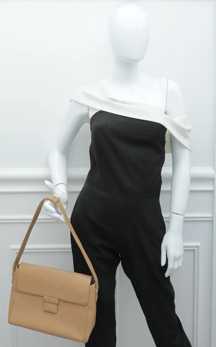 Chanel Beige Vintage Shoulder Bag