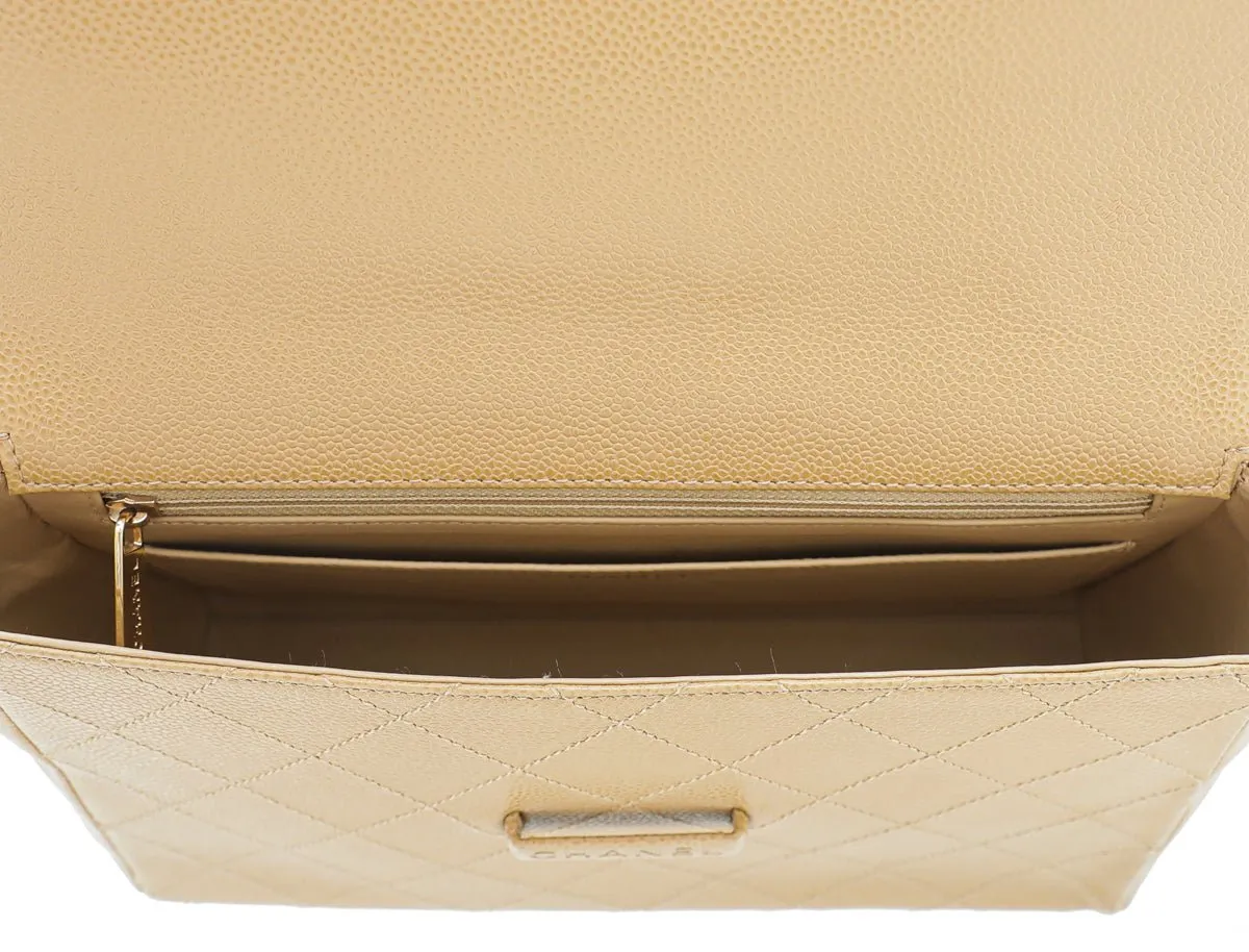 Chanel Beige Vintage Shoulder Bag