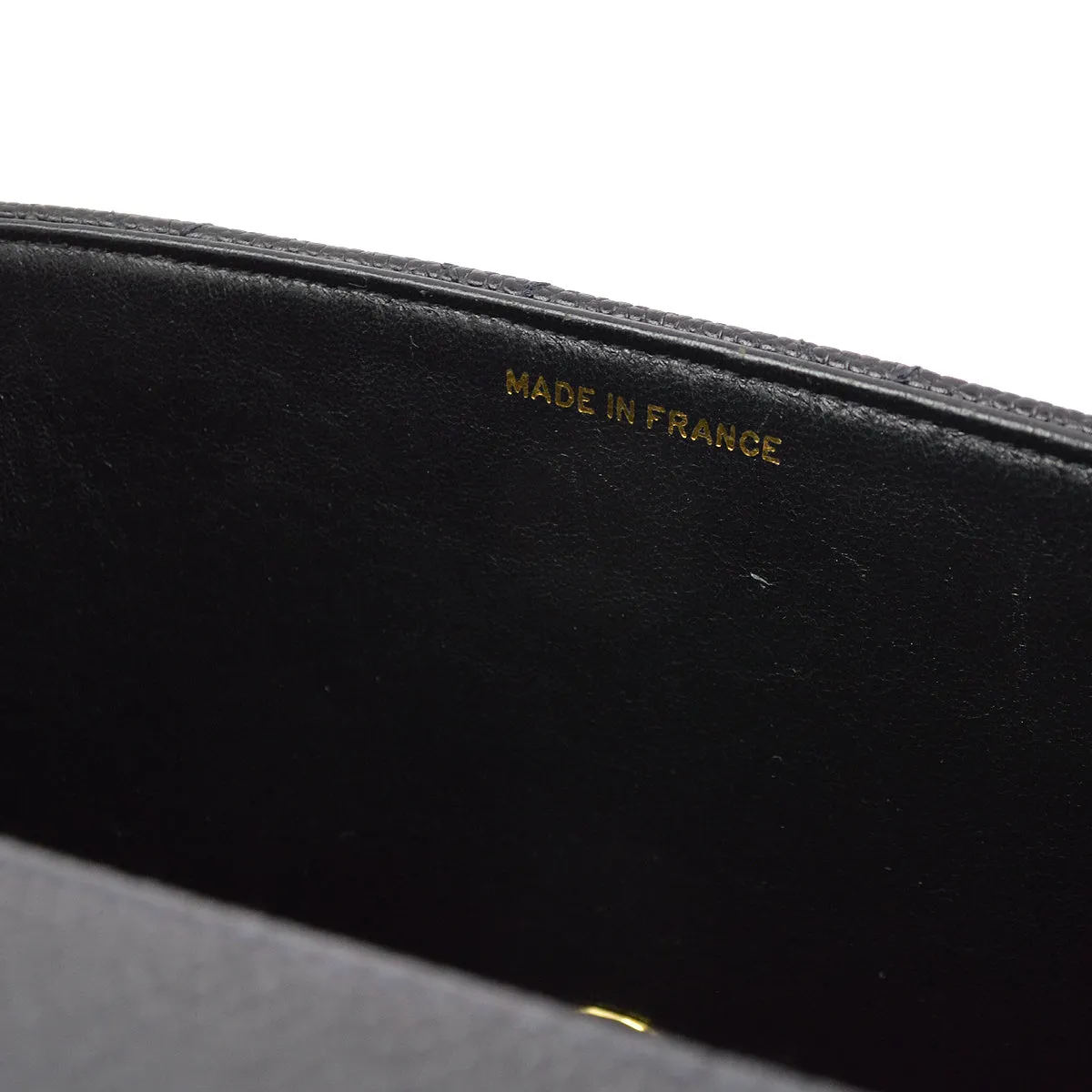 Chanel Black Caviar Medium Diana Shoulder Bag