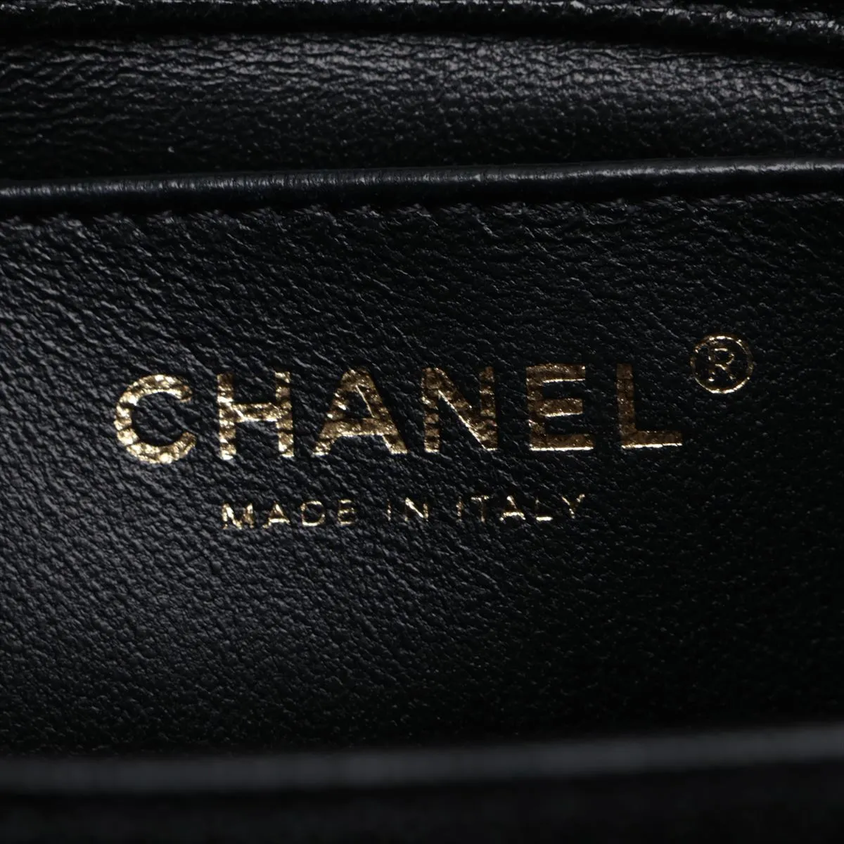 Chanel Boy Chanel Caviar S Chain Shoulder Bag Black G