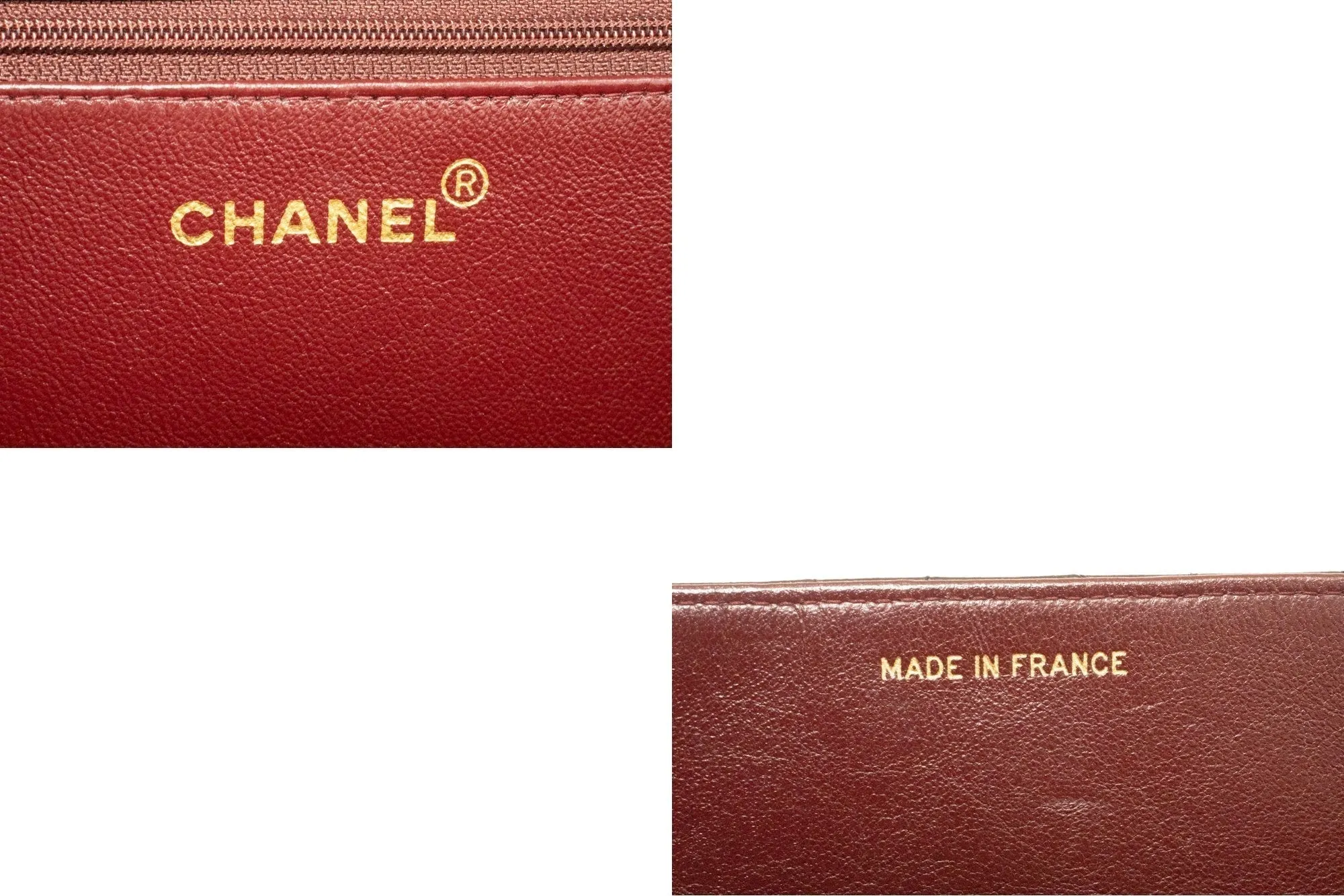 CHANEL Chain Shoulder Bag Clutch Black Quilted Flap Lambskin Purse k36