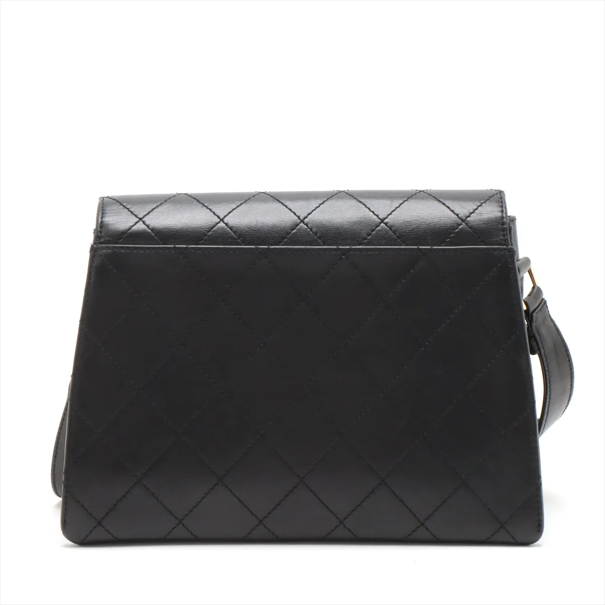 Chanel Lambskin  Shoulder Bag 2.55 Black G  5th