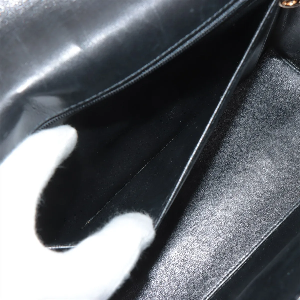 Chanel Lambskin  Shoulder Bag 2.55 Black G  5th