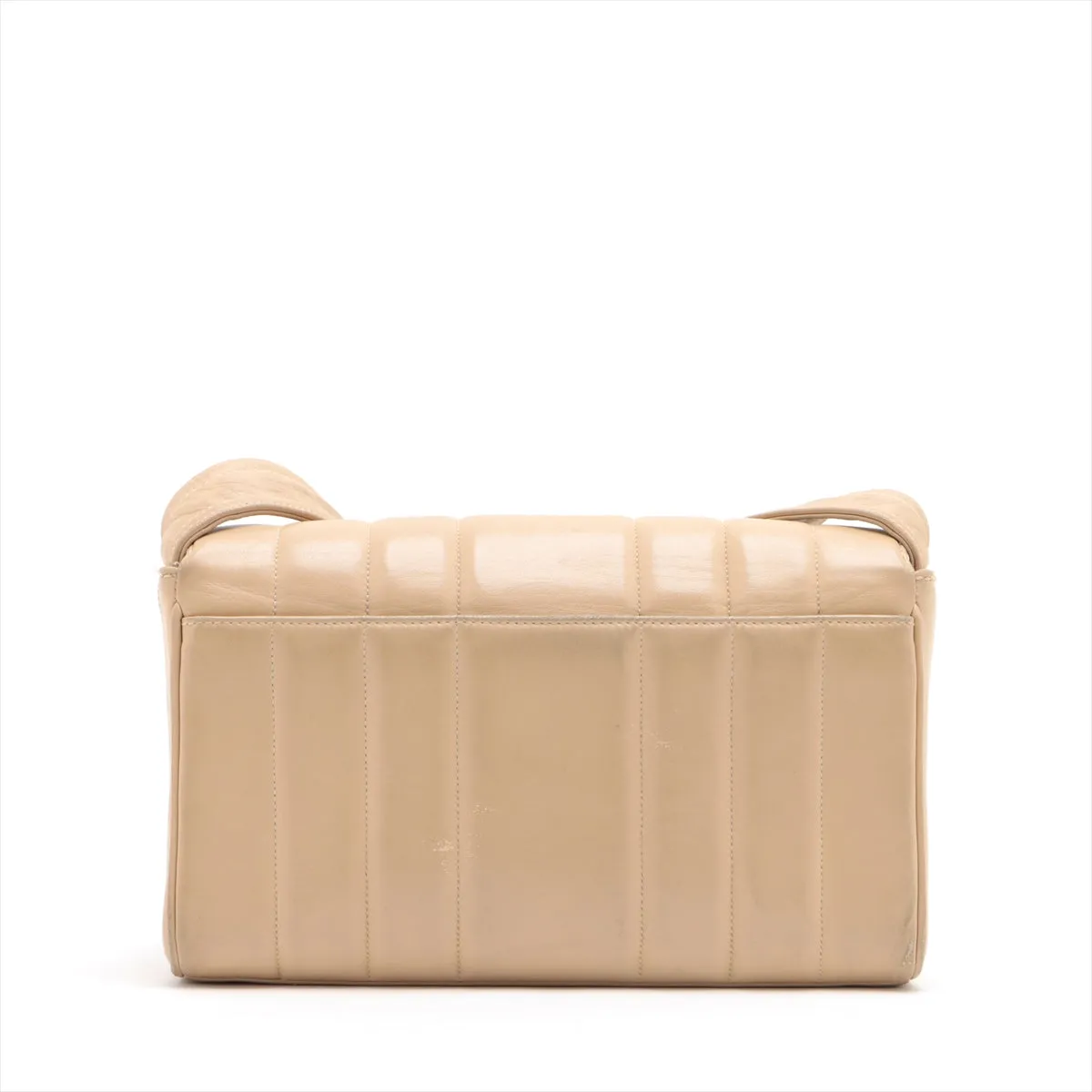 CHANEL Mademoiselle Shoulder Bag in Lambskin Beige