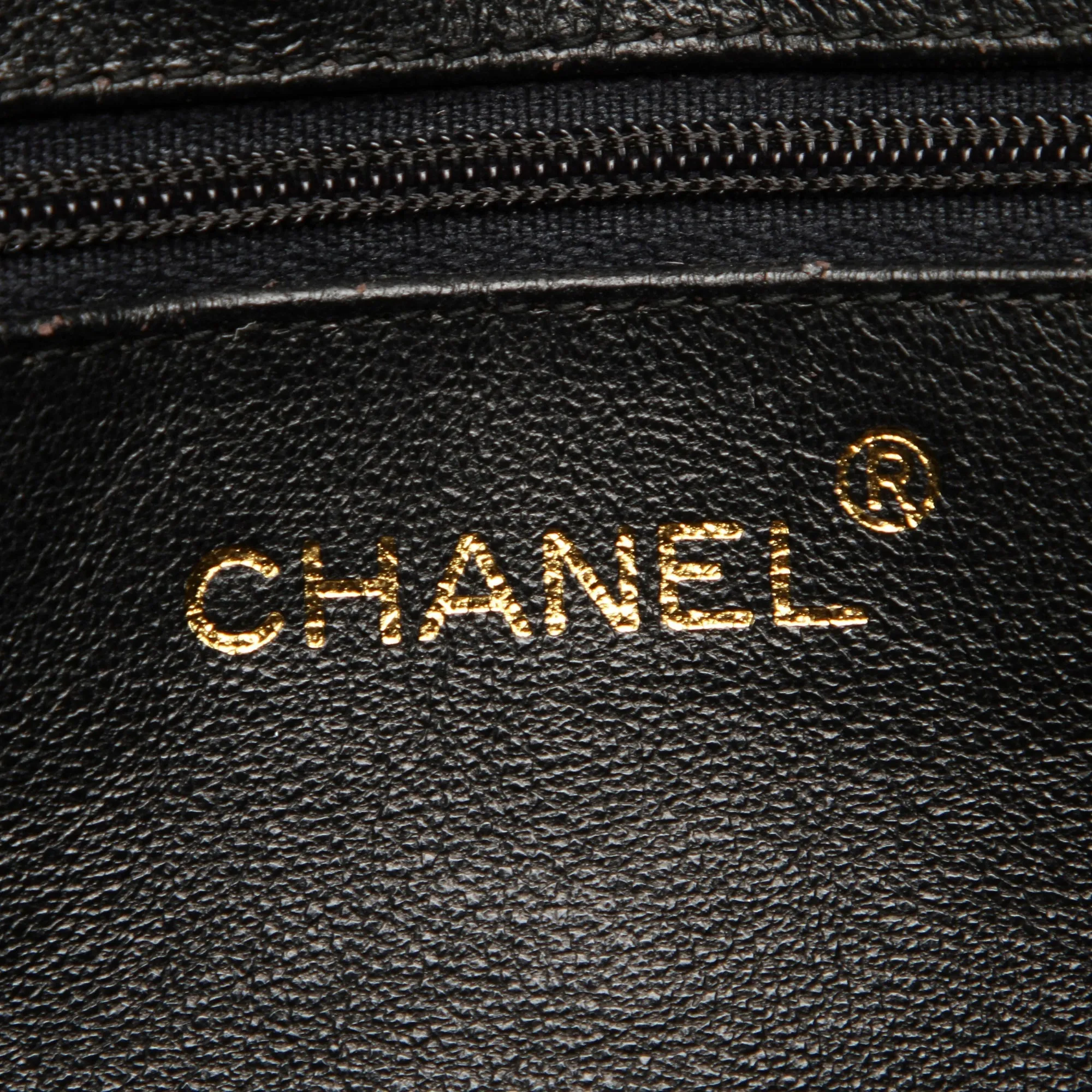 Chanel Matelasse Lambskin Chain Shoulder Bag Black