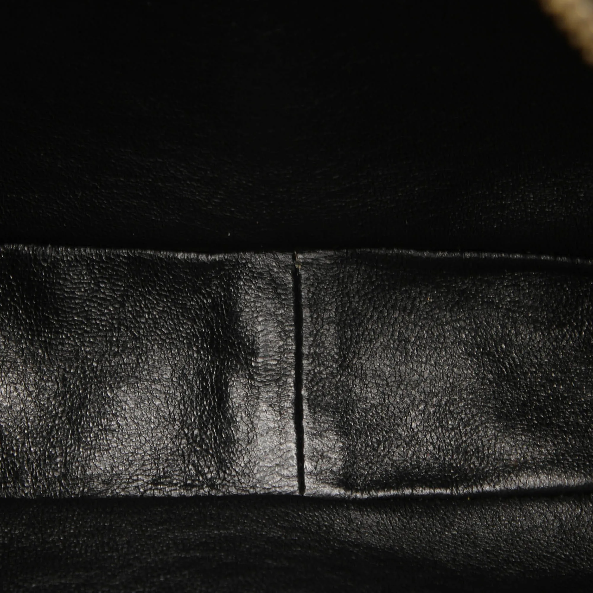Chanel Matelasse Lambskin Chain Shoulder Bag Black
