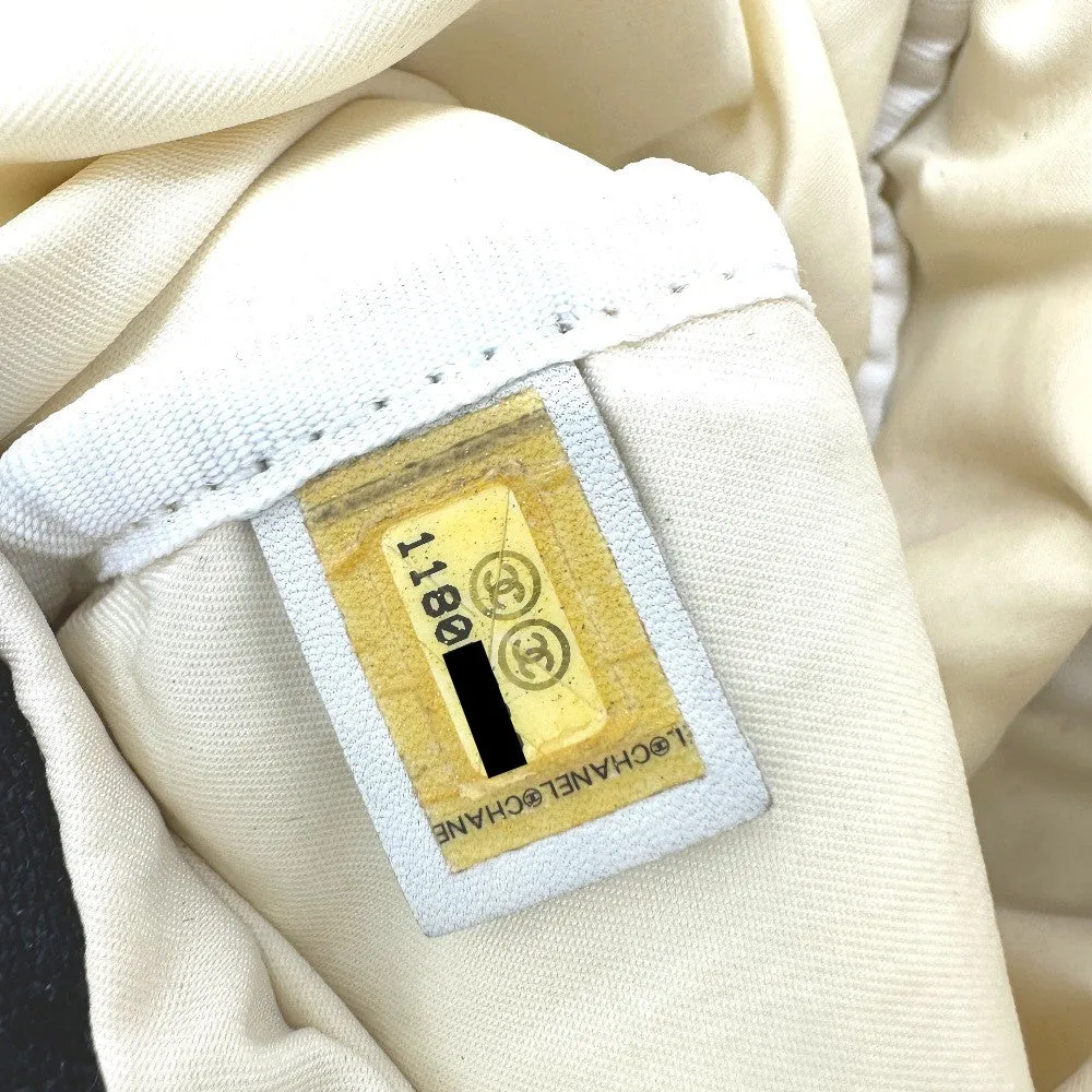 CHANEL Shoulder Bag Nylon white Sports CC COCO Mark Women Used
